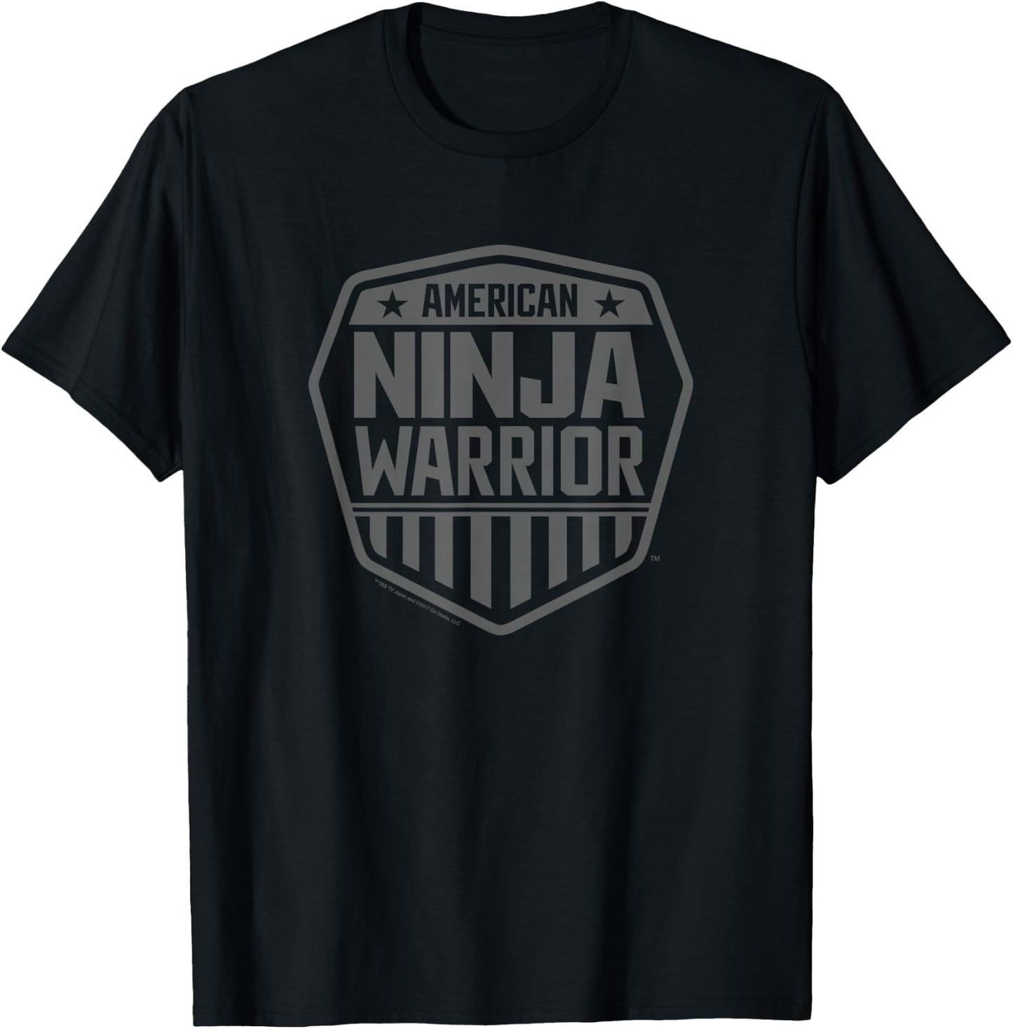 American Ninja Warrior Standard T-Shirt - T-Shirt | Black