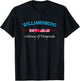 Williamsburg Virginia Colony T-Shirt - T-Shirt | Black