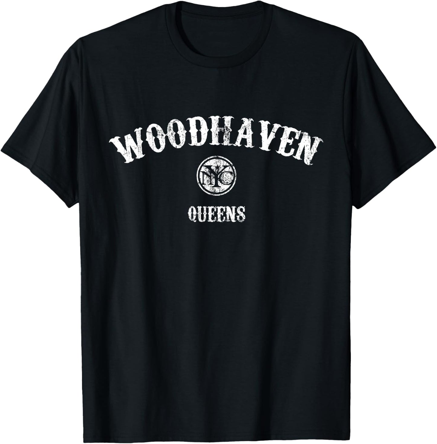 Woodhaven Queens New York T-Shirt - T-Shirt | Black