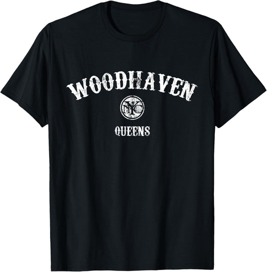 Woodhaven Queens New York T-Shirt - T-Shirt | Black