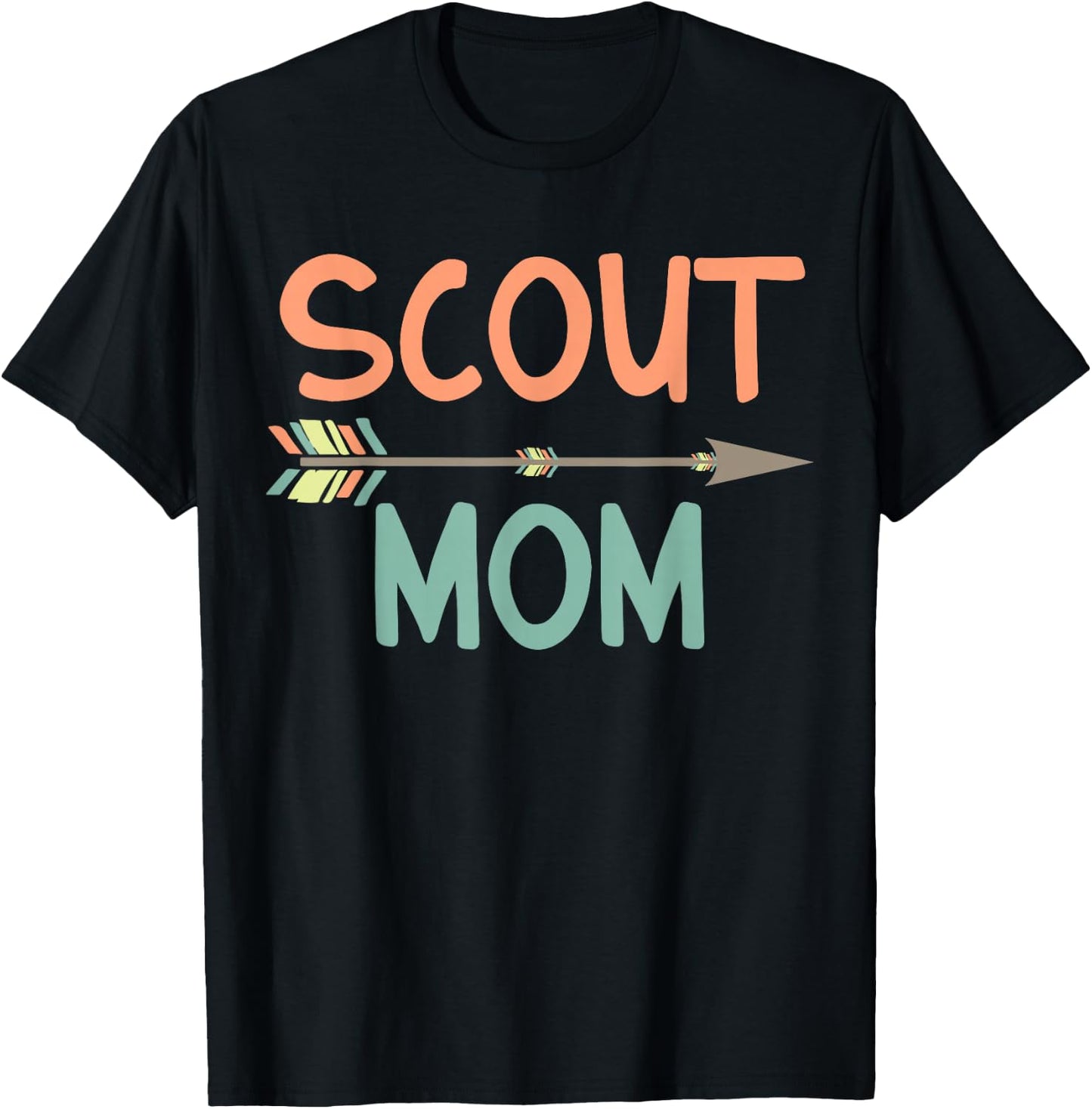 Scout Mom of Boys & Girls T-Shirt - T-Shirt | Black