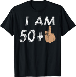 51st Birthday Party Men Women 51 Years Old Bday Outfit T-Shirt - T-Shirt | Black