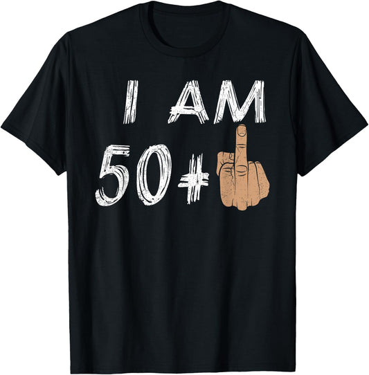 51st Birthday Party Men Women 51 Years Old Bday Outfit T-Shirt - T-Shirt | Black