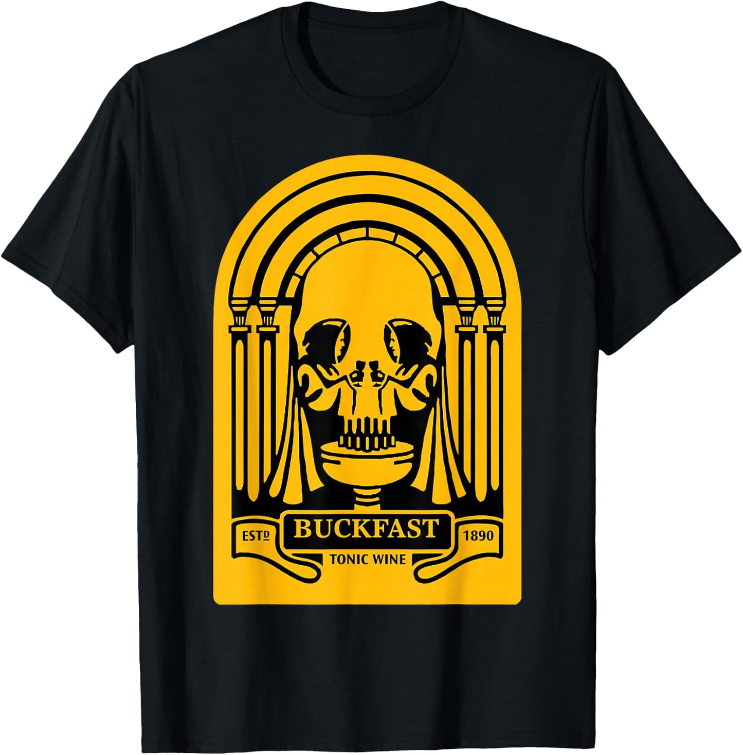 Buckfast Tonic Wine T-Shirt - T-Shirt | Black
