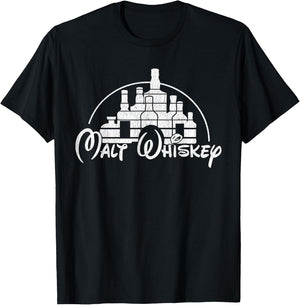 Vintage Malt Whiskey - Funny Malt Whiskey T-Shirt - T-Shirt | Black