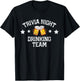 Trivia Night Drinking Team Quiz Game Matching Group T-Shirt - T-Shirt | Black