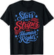 Stars Stripes & Human Rights 4th of July Equal Rights T-Shirt - T-Shirt | Black