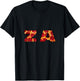 ZA Pizza t shirt - funny pepperoni cheese T-Shirt - T-Shirt | Black