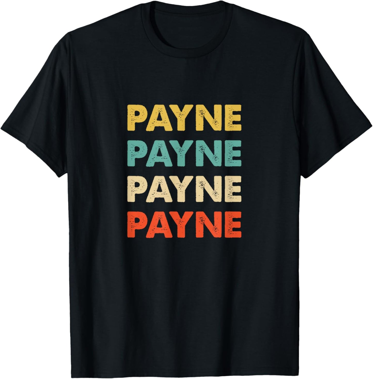 Payne Name T-Shirt - T-Shirt | Black