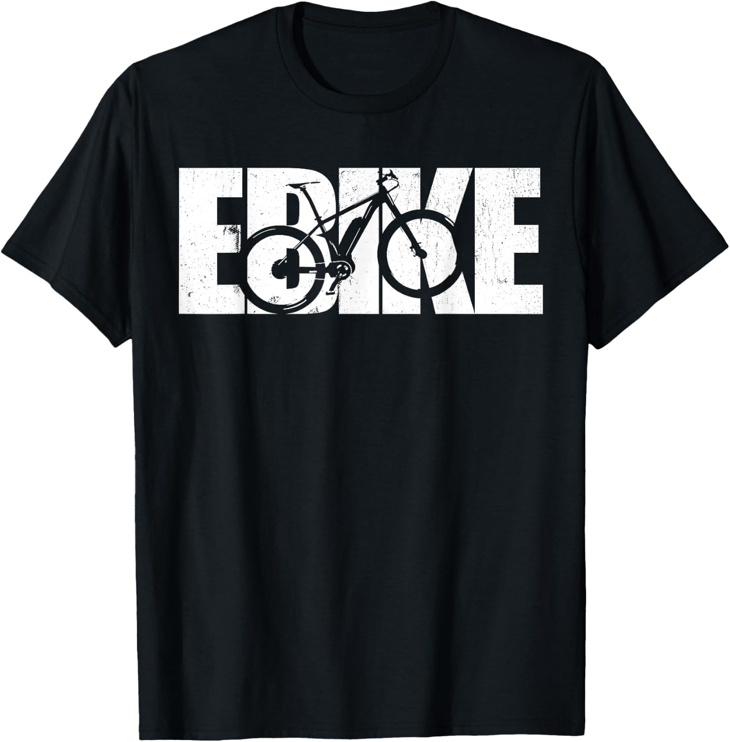 Cool E-Bike Electric Bike and Pedelec Design Gift T-Shirt - T-Shirt | Black