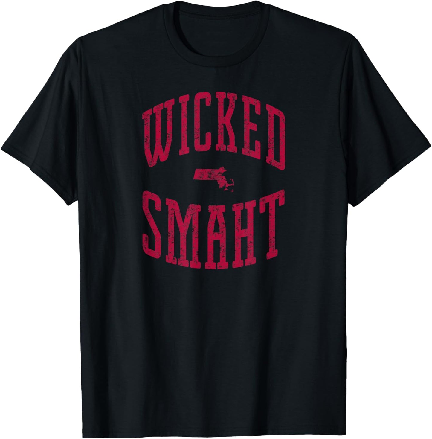 Wicked Smaht Vintage Style T-Shirt - T-Shirt | Black