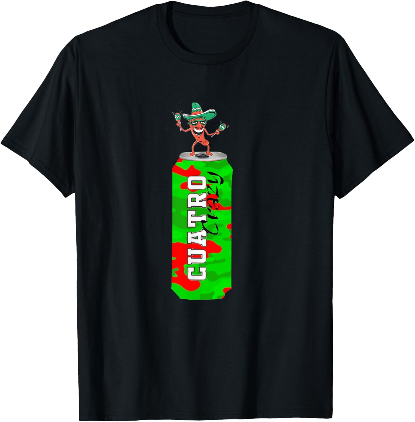 "Yo Soy Fiesta" Cuatro crazy loko -shirt T-Shirt - T-Shirt | Black