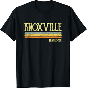 Vintage Knoxville Tennessee Tn Love Gift Souvenir T-Shirt - T-Shirt | Black