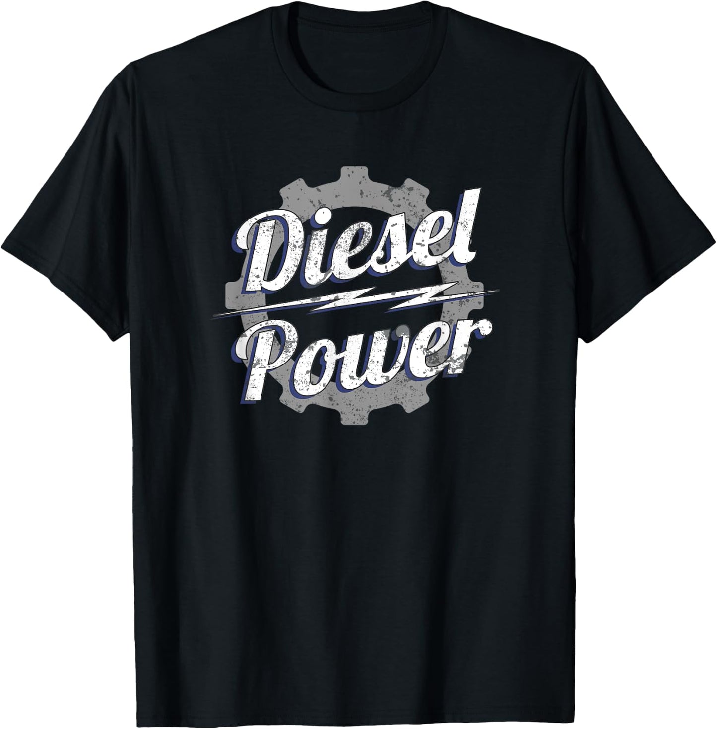 Diesel Power Cog Turbo Diesels Trucks Roll Coal Gift T-Shirt - T-Shirt | Black