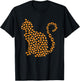 Happy Thanksgiving for Cats Lovers Funny Turkey Cat T-Shirt - T-Shirt | Black
