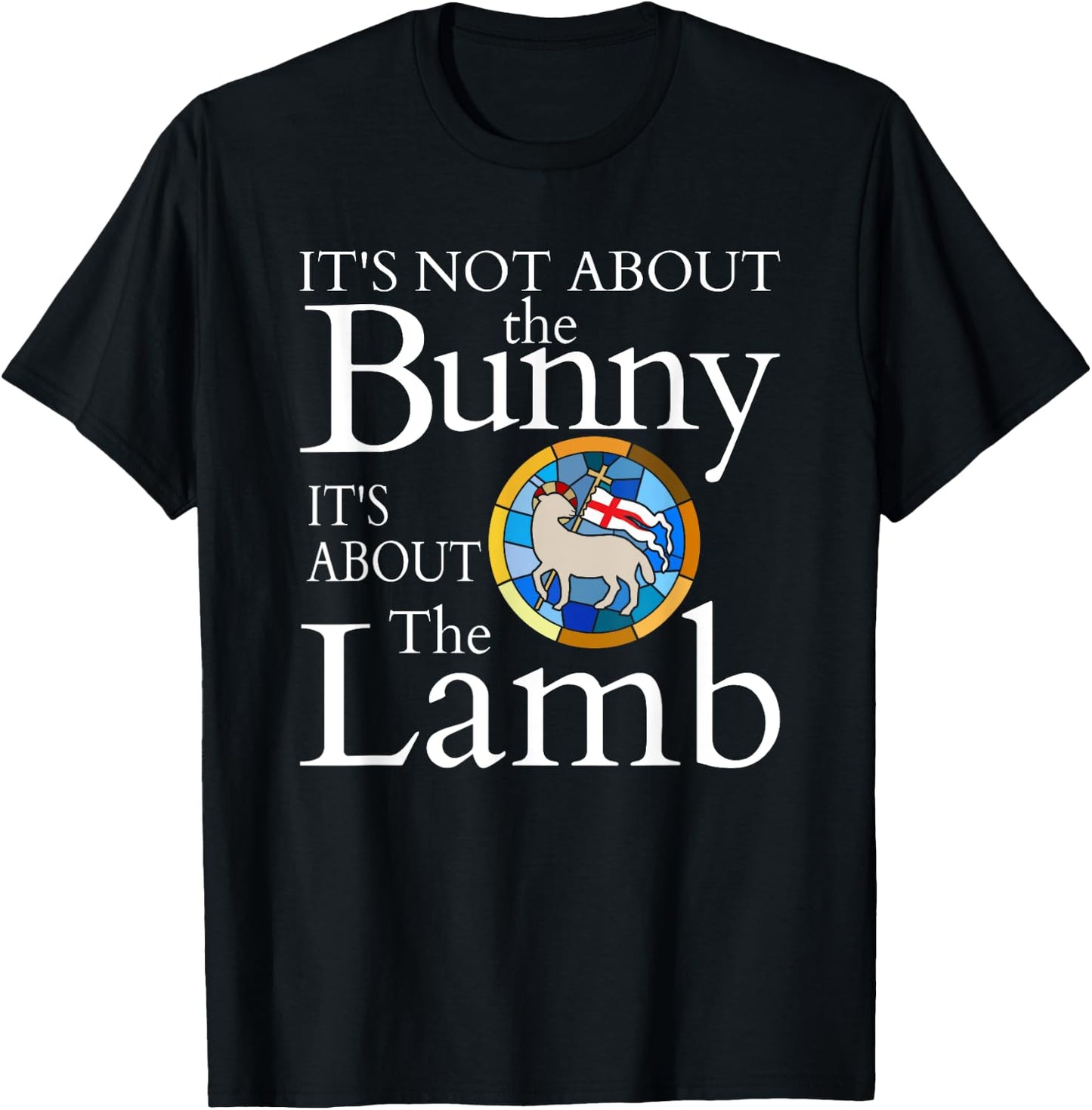 Easter is About Jesus Christ Catholic Easter T-Shirt - T-Shirt | Black