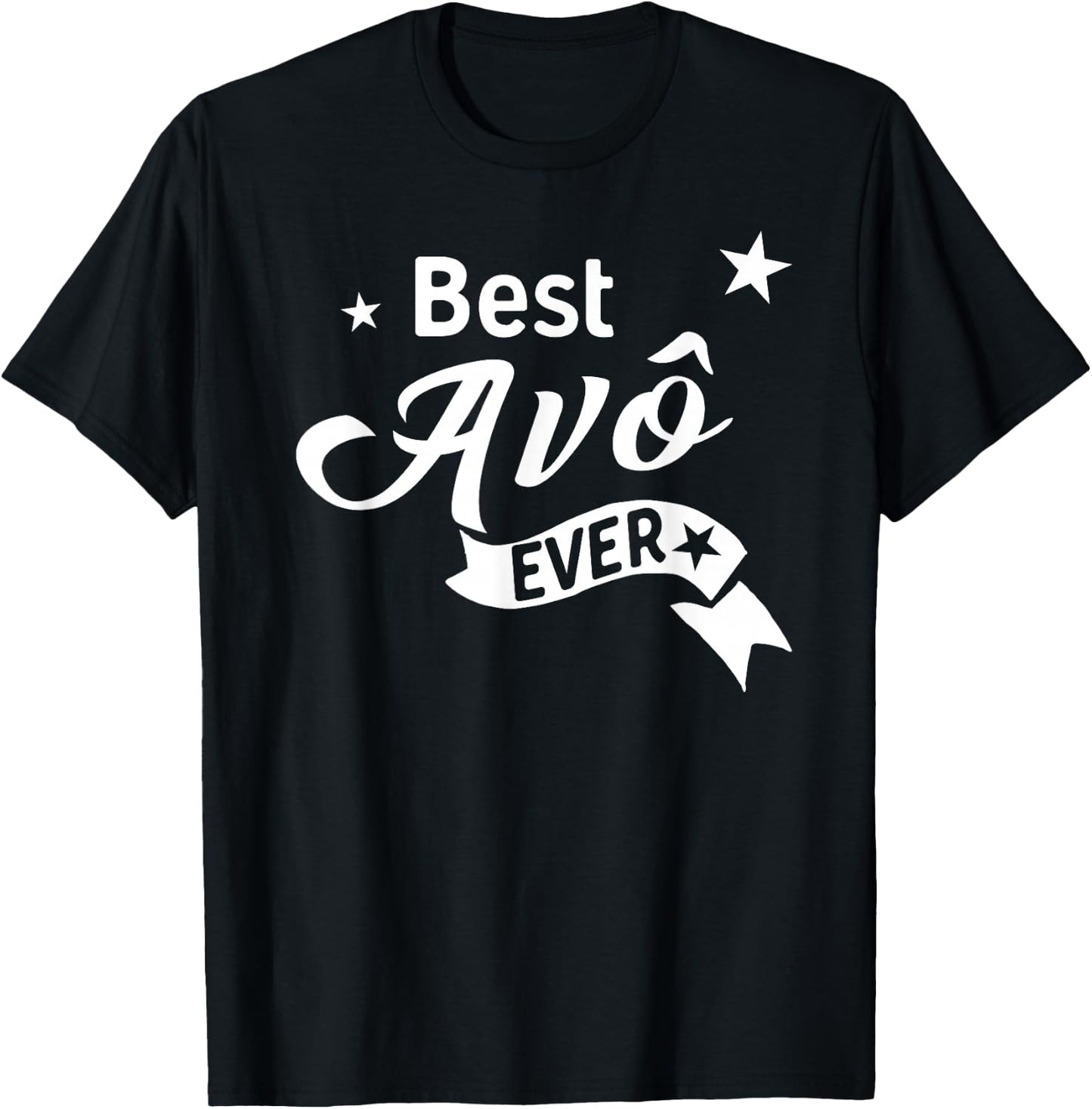 Best Avo Ever Shirt - Portuguese Grandpa T Shirt T-Shirt - T-Shirt | Black