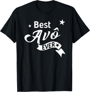 Best Avo Ever Shirt - Portuguese Grandpa T Shirt T-Shirt - T-Shirt | Black