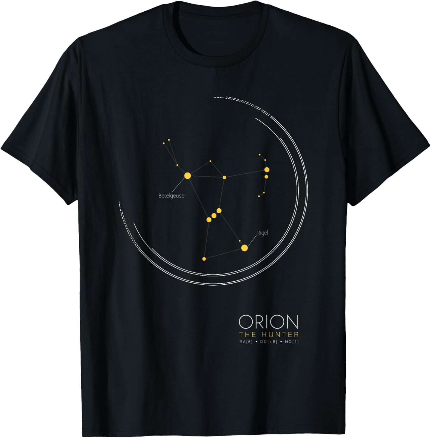 Orion - The Hunter - Constellation for science nerds T-Shirt - T-Shirt | Black