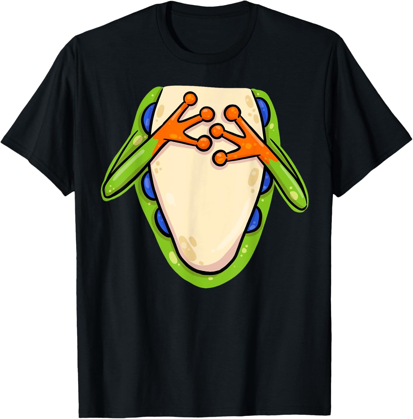 Halloween Frog Rain Forest - Tree Frog Costume T-Shirt - T-Shirt | Black