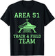 Funny Area 51 Track and Field Team Storm Runners UFO T-Shirt - T-Shirt | Black
