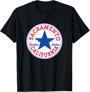 SACRAMENTO CALIFORNIA USA UNITED STATES Capital Outfit T-Shirt - T-Shirt | Black
