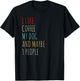 I LIKE COFFEE MY DOG & MAYBE 3 PEOPLE COFFEE LOVER QUOTE Women Kids T-Shirt - T-Shirt | Black