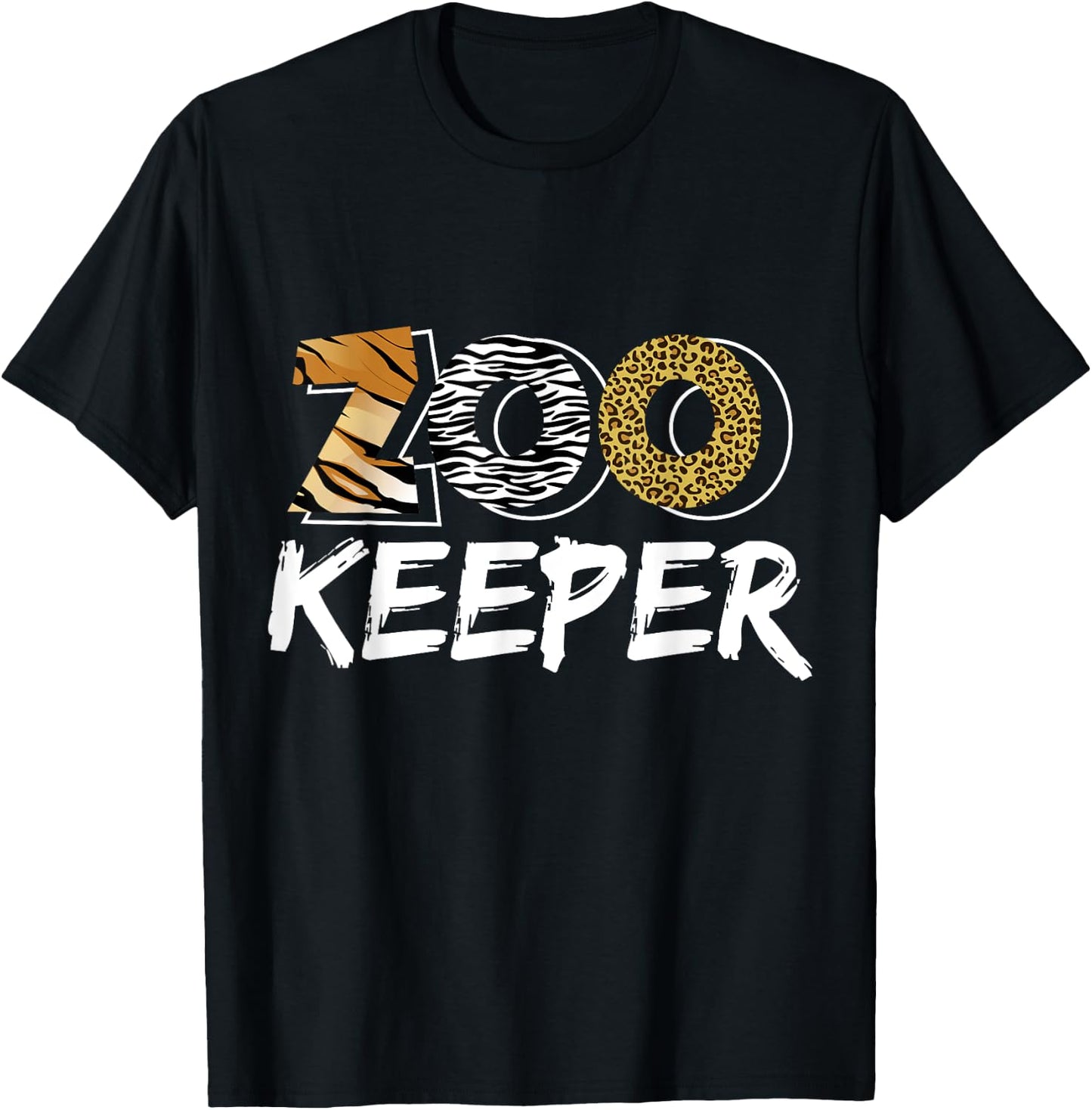 Zookeeper Shirt Men Women | African Savanna T-Shirt - T-Shirt | Black