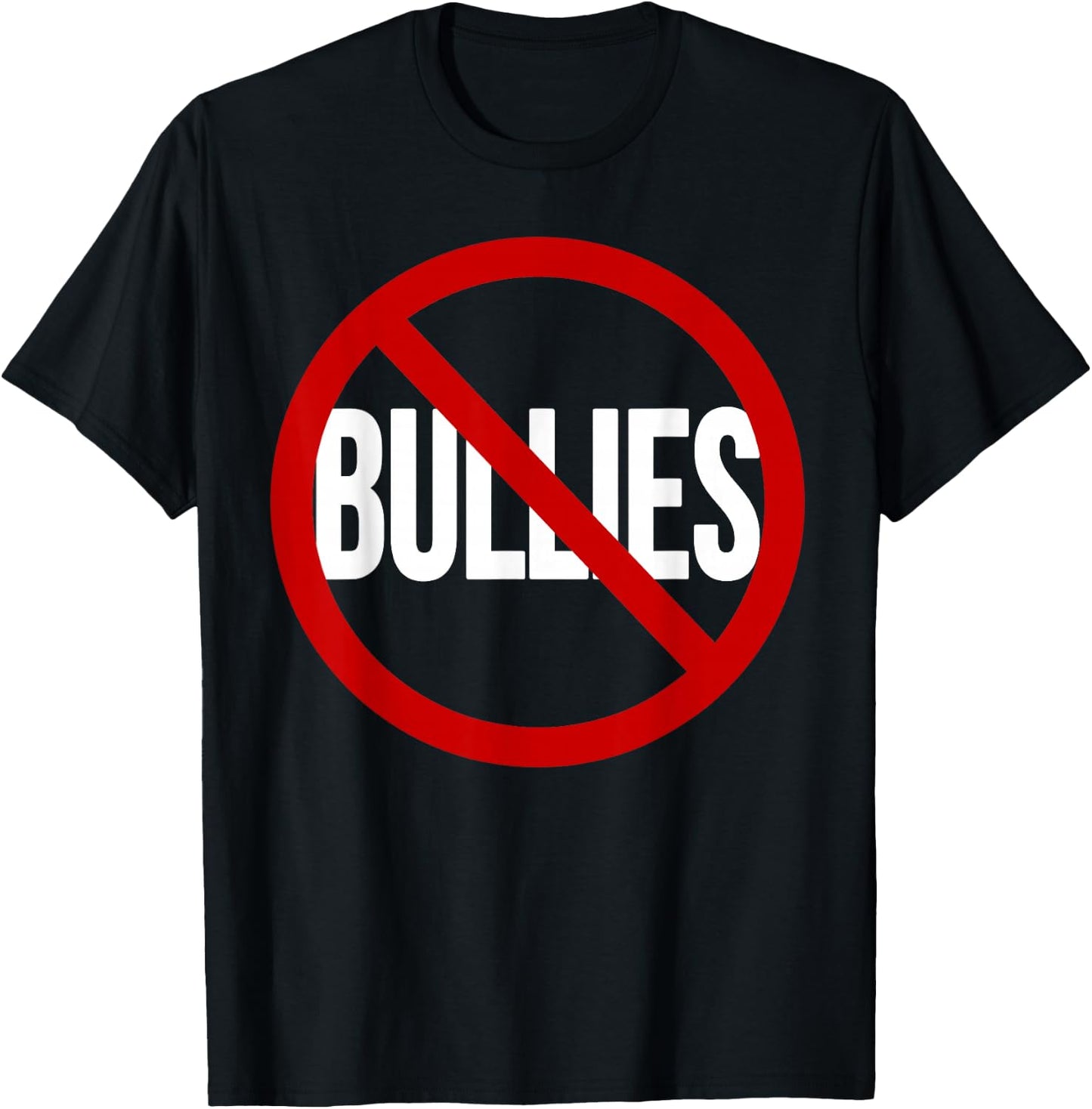 Anti Bullying No Bullies School Teacher Student Kindness T-Shirt - T-Shirt | Black
