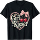 Girl Kisser Lesbians LGBT. Funny T-Shirt - T-Shirt | Black
