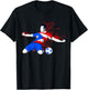 Puerto Rico Soccer Puerto Rican National Flag Football Lover T-Shirt - T-Shirt | Black