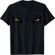 Wolf Eyes Costume Shirt - Scary Animal Halloween Shirts T-Shirt - T-Shirt | Black