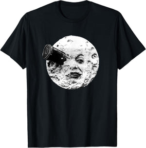 A Trip To The Moon Georges Melies T-Shirt - T-Shirt | Black