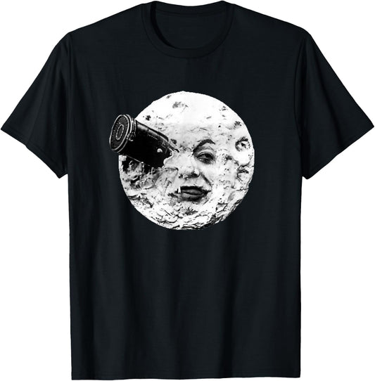 A Trip To The Moon Georges Melies T-Shirt - T-Shirt | Black