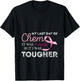 Last Day of Chemo it was Tough Cancer Awareness Cancer T-Shirt - T-Shirt | Black