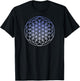 Sacred Geometry Shirt - Flower of Life Shirt - Tapestry T-Shirt - T-Shirt | Black