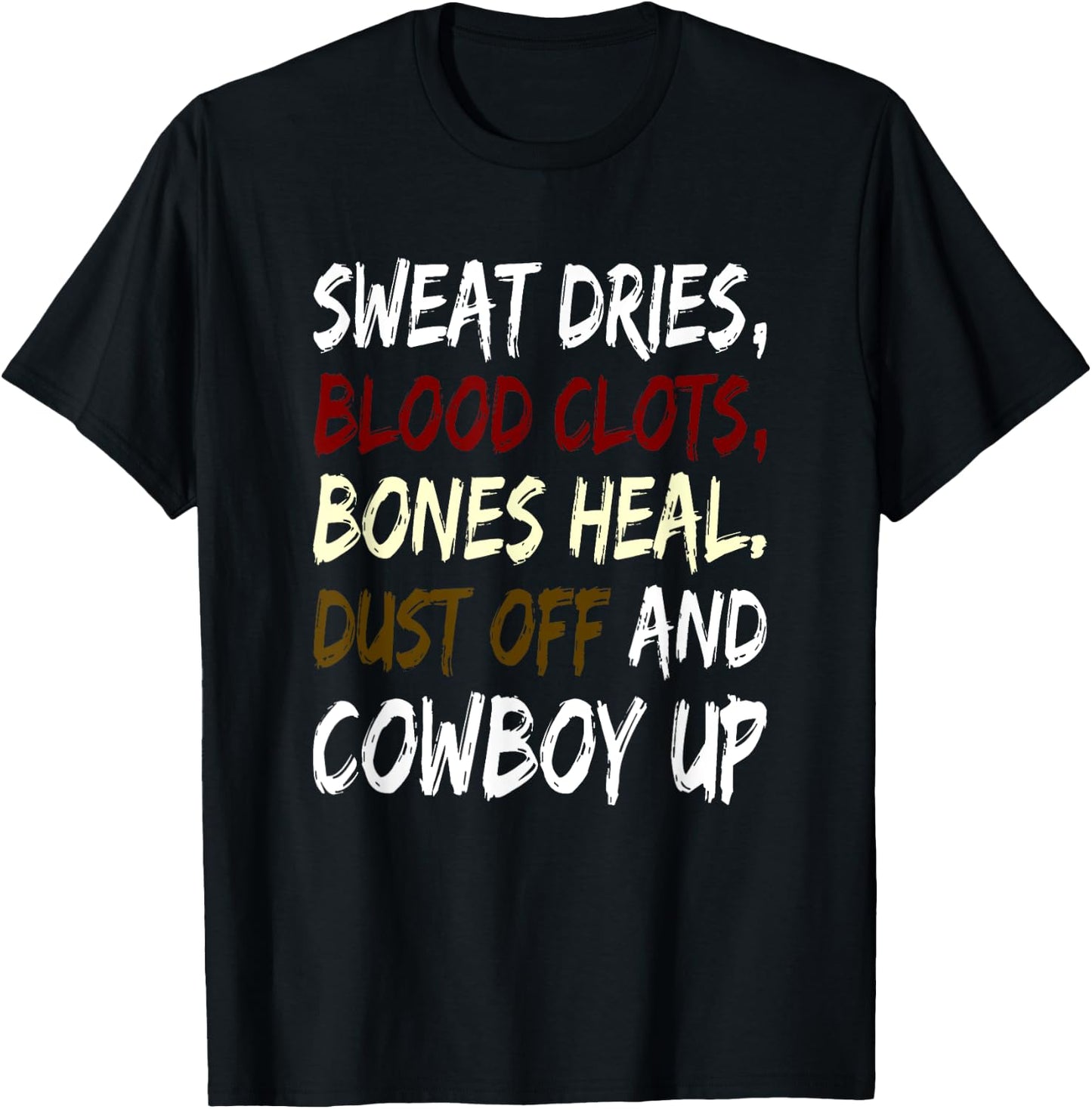 Cowboy Up for Rodeo Playday Horse Lovers. T-Shirt - T-Shirt | Black