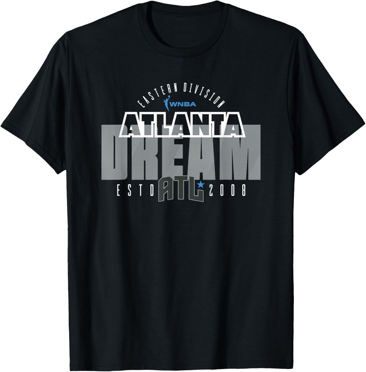 WNBA Official Atlanta Dream Block City T-Shirt - T-Shirt | Black