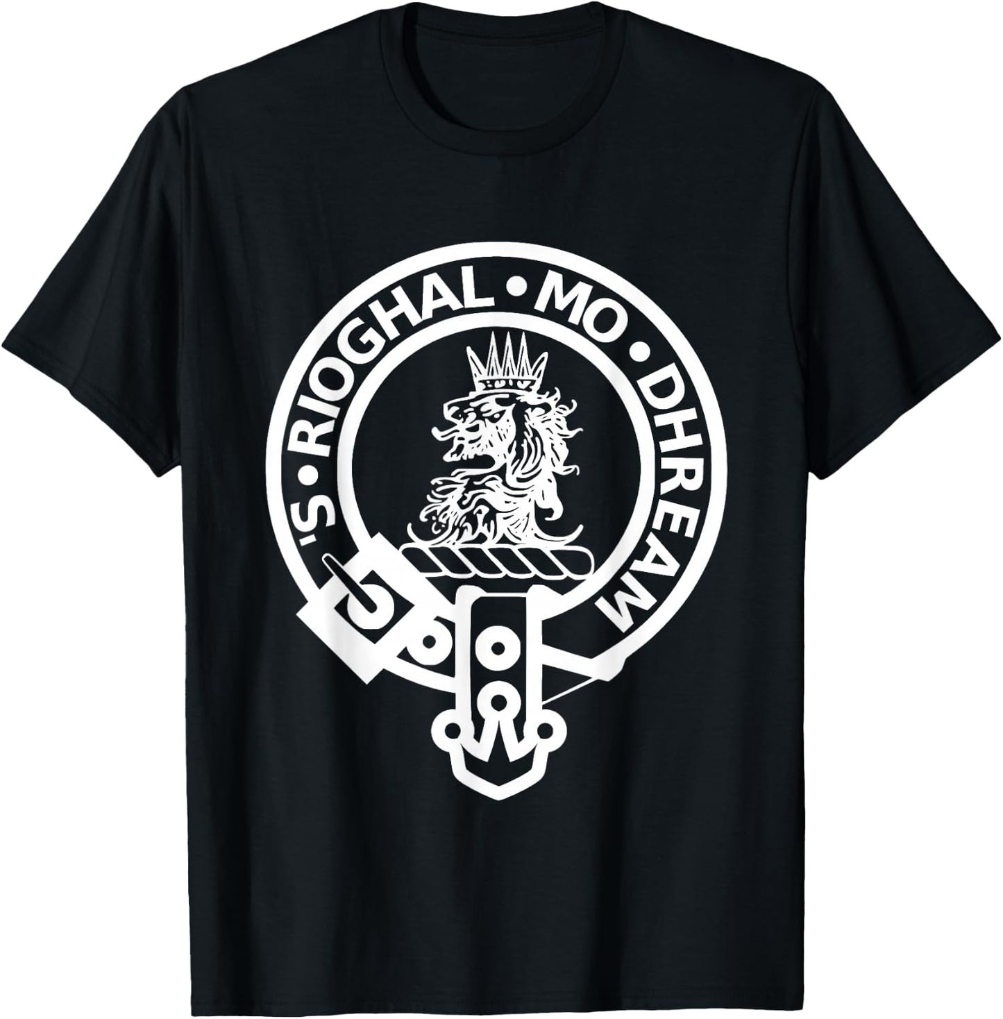 Clan McGregor Scottish Highland Scotland Surname T-Shirt - T-Shirt | Black