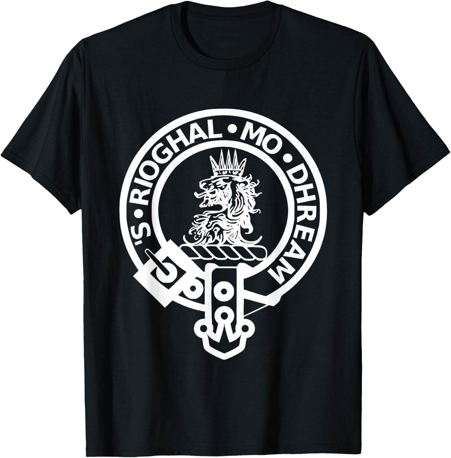 Clan McGregor Scottish Highland Scotland Surname T-Shirt - T-Shirt | Black
