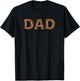 Funny Donut Dad Donut Lover Father's Day Gift Dad T-Shirt - T-Shirt | Black