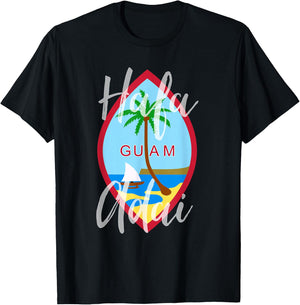 Hafa Adai Guam T-Shirt - T-Shirt | Black