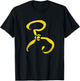 The Yellow Sign of the King in Yellow - Cthulhu Mythos Shirt T-Shirt - T-Shirt | Black
