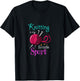 Knitting Needles Handmade Wool Knitter - Knitting T-Shirt - T-Shirt | Black