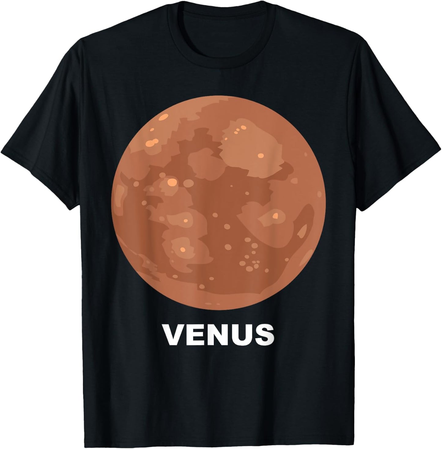 Solar System Group Costumes - Giant Planet Venus Costume T-Shirt - T-Shirt | Black