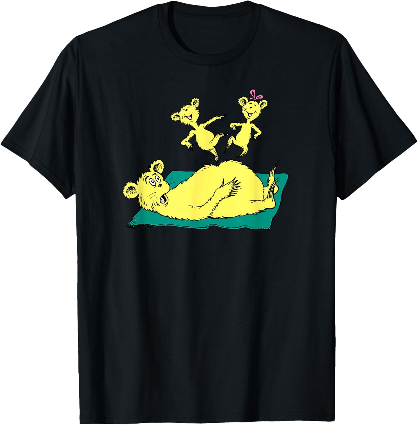 Dr. Seuss Hop on Pop T-Shirt - T-Shirt | Black