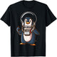 Spaceman Penguin Galaxy Space Astronaut Seabird Gifts T-Shirt - T-Shirt | Black