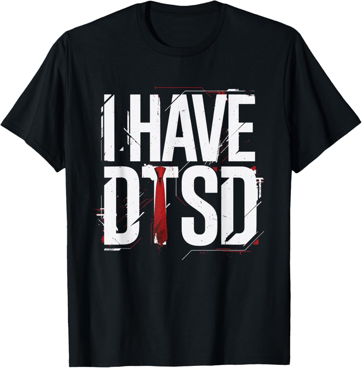 Donald Trump Stress Disorder Funny T-Shirt - T-Shirt | Black
