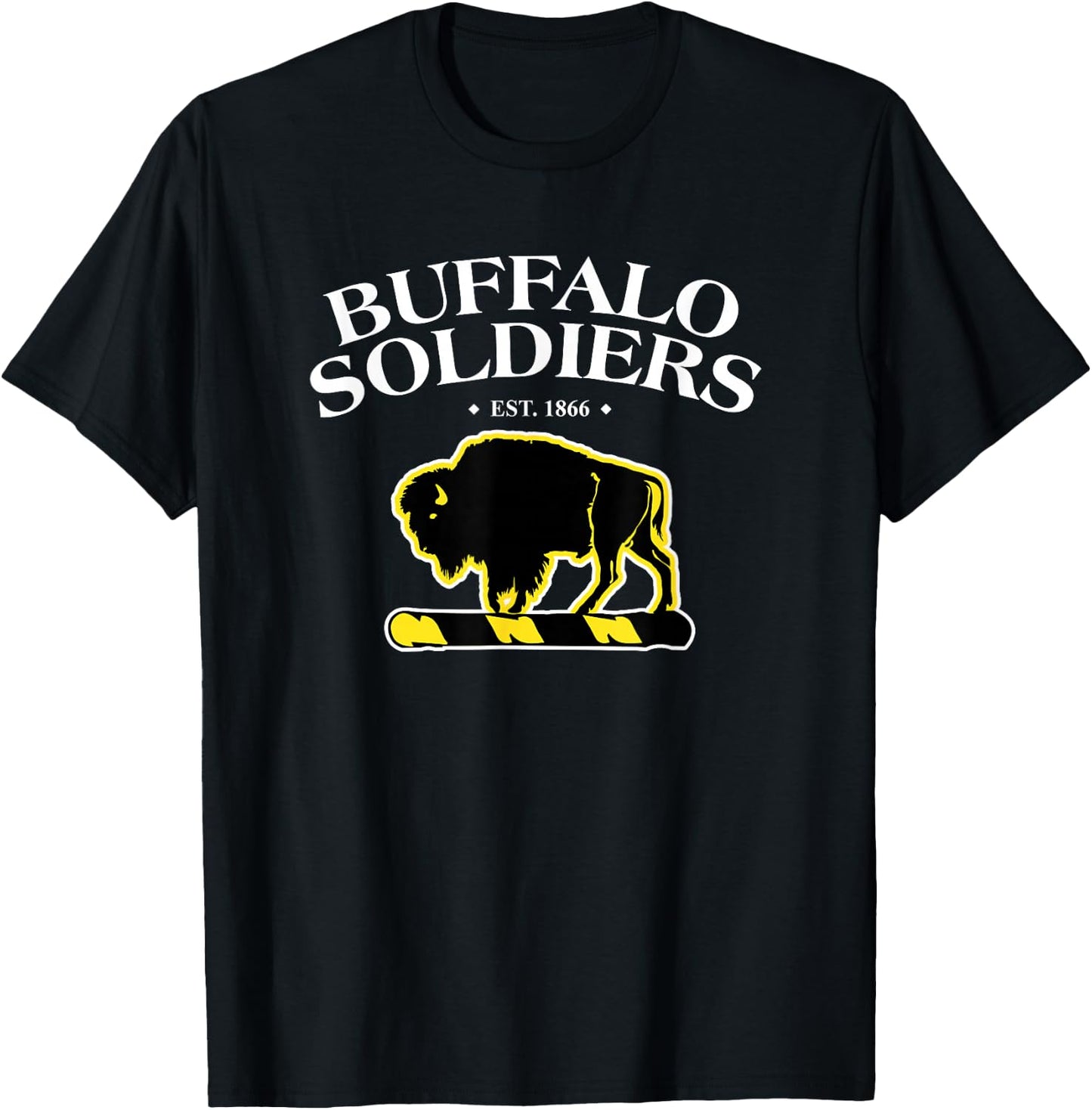 Black History Month Gifts Buffalo Soldiers American Civil War T-Shirt - T-Shirt | Black