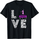 Trampolining Jumping Love Trampolinist Gymnastic Trampoline T-Shirt - T-Shirt | Black
